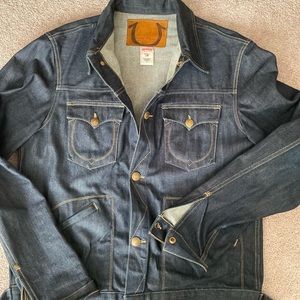 True Religion denim jacket size XL